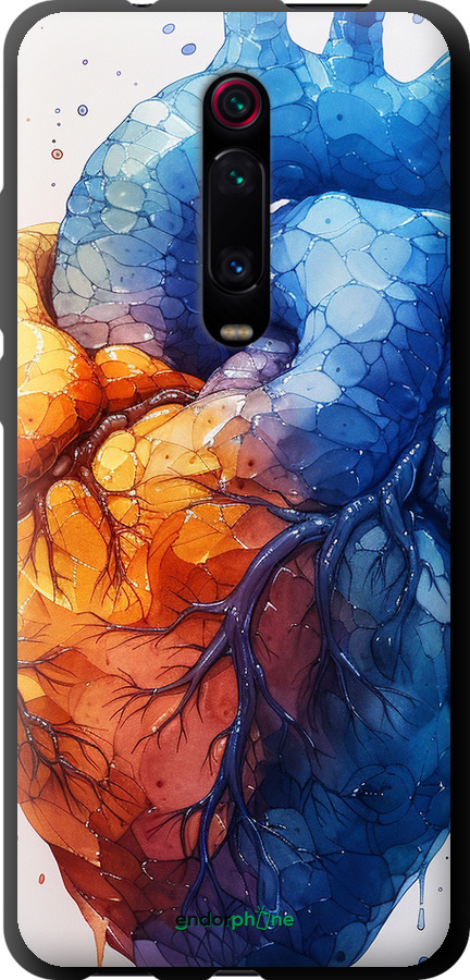 TPU чехол Арт-серце для Xiaomi Mi 9T - 6034b-1815 изображение 