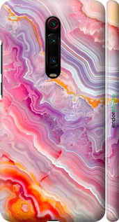 3D пластиковый матовый чехол Мрамор 2 для Xiaomi Redmi K20 Pro - 6307m-1816 изображение 