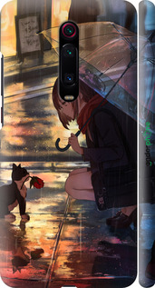 3D пластиковый матовый чехол Anime для Xiaomi Mi 9T - 6609m-1815 изображение 