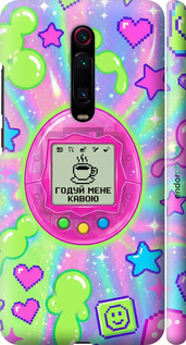 3D пластиковий матовий чехол Y2K Aesthetic Retro Pet: Годуй мене кавою для Xiaomi Mi 9T Pro - 6784m-1698 изображение 