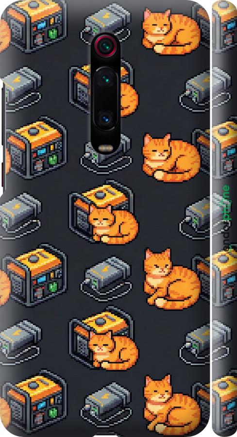 3D пластиковый матовый чехол Autonomous Zone для Xiaomi Mi 9T - 6771m-1815 изображение 