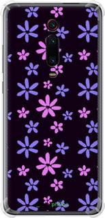Силикон с усиленными углами чехол с  цветами для Xiaomi Mi 9T Pro - 6258sp-1698 изображение 