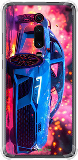 Силикон с усиленными углами чехол Ауди для Xiaomi Mi 9T Pro - 6286sp-1698 изображение 