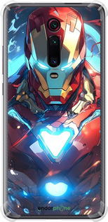 Силикон с усиленными углами чехол Железный человек для Xiaomi Redmi K20 Pro - 6372sp-1816 изображение 
