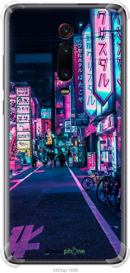 Силикон с усиленными углами чехол № 5403 для Xiaomi Mi 9T Pro - 5403sp-1698 изображение 