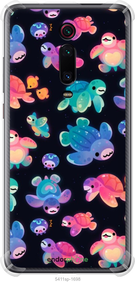 Силикон с усиленными углами чехол № 5411 для Xiaomi Mi 9T - 5411sp-1815 изображение 