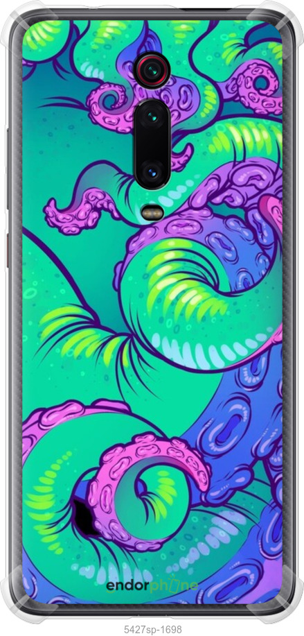 Силіконовий протиударний с посиленими кутами чехол № 5427 для Xiaomi Mi 9T Pro - 5427sp-1698 изображение 