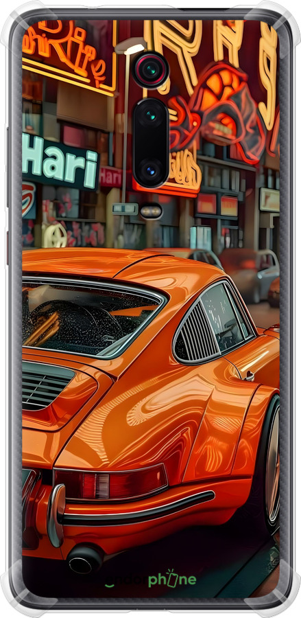 Силикон с усиленными углами чехол Порше для Xiaomi Mi 9T Pro - 6334sp-1698 изображение 