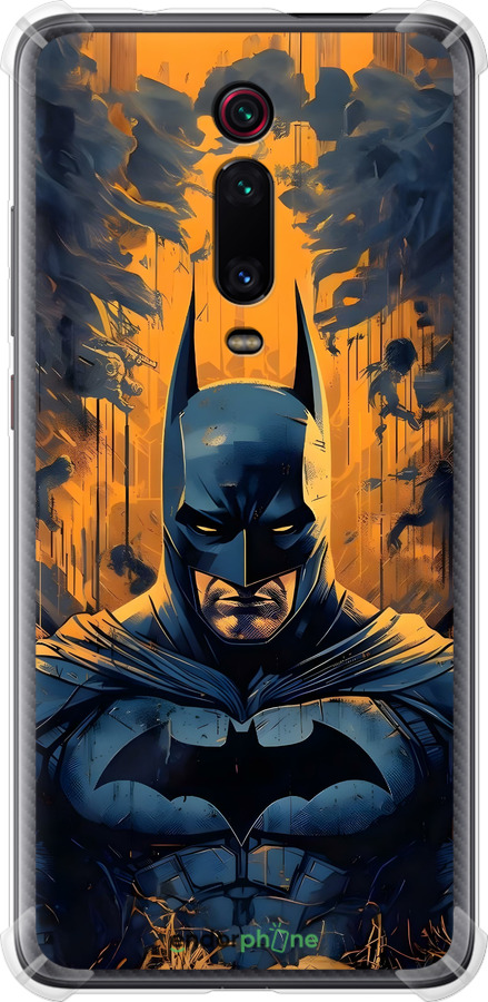 Силикон с усиленными углами чехол Бэтмен для Xiaomi Redmi K20 Pro - 6335sp-1816 изображение 