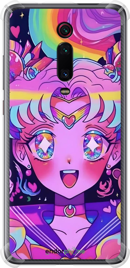 Силикон с усиленными углами чехол Сейлор Мун 3 для Xiaomi Mi 9T Pro - 6352sp-1698 изображение 