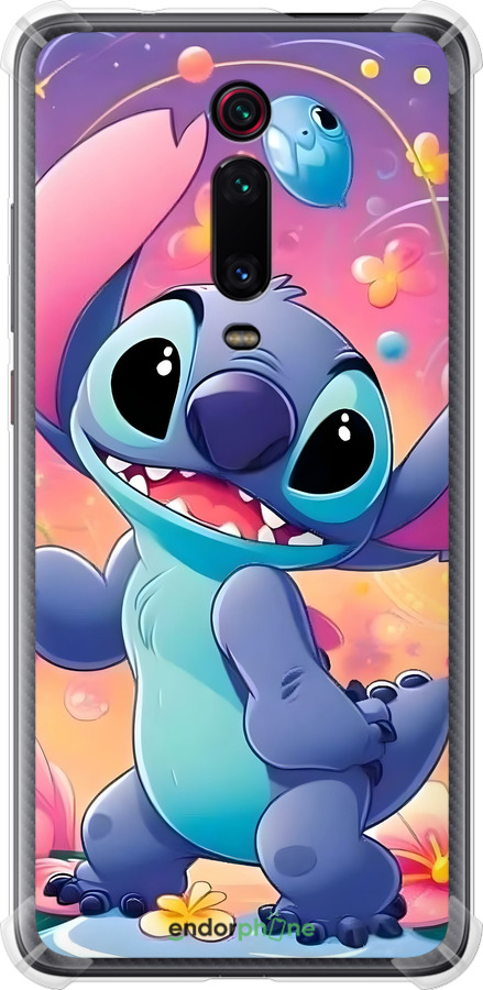 Силіконовий протиударний с посиленими кутами чехол Стич 2 для Xiaomi Redmi K20 Pro - 6371sp-1816 изображение 