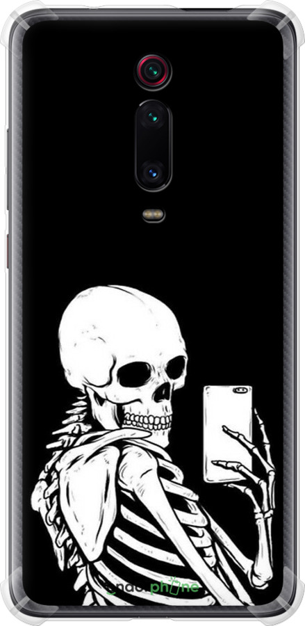 Силикон с усиленными углами чехол Скелет делает Selfie для Xiaomi Redmi K20 Pro - 6535sp-1816 изображение 