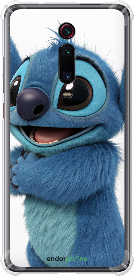 Силикон с усиленными углами чехол Стич 1 для Xiaomi Redmi K20 Pro - 6686sp-1816 изображение 