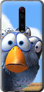 Силиконовый чехол Angry Birds для Xiaomi Mi 9T Pro - 6008u-1698 изображение 