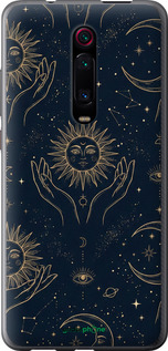 2D пластиковый чехол 'Celestial Harmony: Sun & Moon Gold Mystic Pattern' для Xiaomi Mi 9T изображение 11