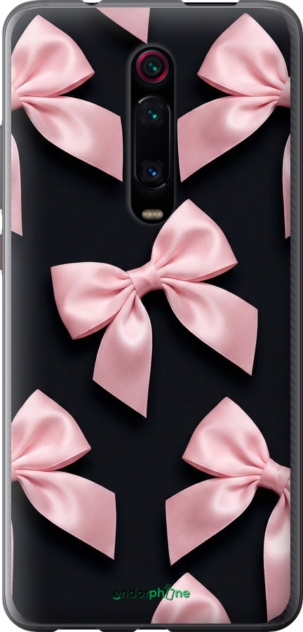 2D пластиковий чехол Coquette Ribbons Dark Coquette для Xiaomi Mi 9T - 6767t-1815 изображение 