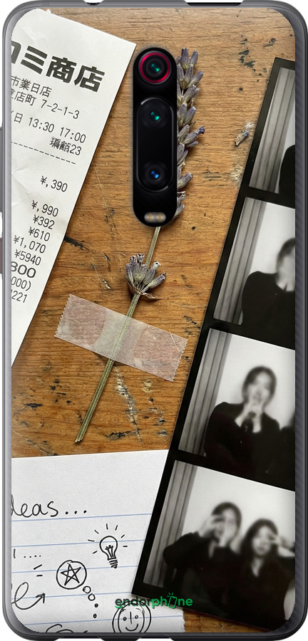 Силіконовий чехол Aesthetic Scrapbook Collage для Xiaomi Mi 9T Pro - 6773u-1698 изображение 