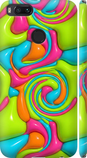 3D пластиковый матовый чехол Y2K Jelly Dream для Xiaomi Mi 5X - 6780m-1042 изображение 