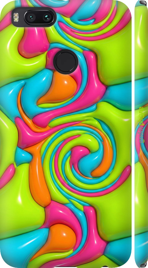 3D пластиковый матовый чехол Y2K Jelly Dream для Xiaomi Mi 5X - 6780m-1042 изображение 