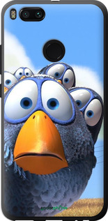 Силіконовий чехол Angry Birds для Xiaomi Mi 5X - 6008u-1042 изображение 