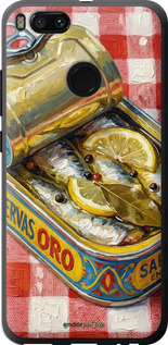 2D пластиковый чехол 'Vintage Sardine Tin Phone' для Xiaomi Mi A1 изображение 3