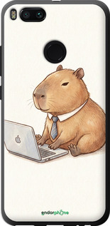 2D пластиковий чохол 'Funny Capybara CEO Working' для Xiaomi Mi 5X зображення 1
