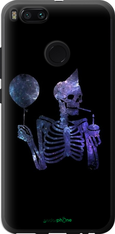2D пластиковый чехол Скелетное искусство для Xiaomi Mi A1 - 6536t-1132 изображение 