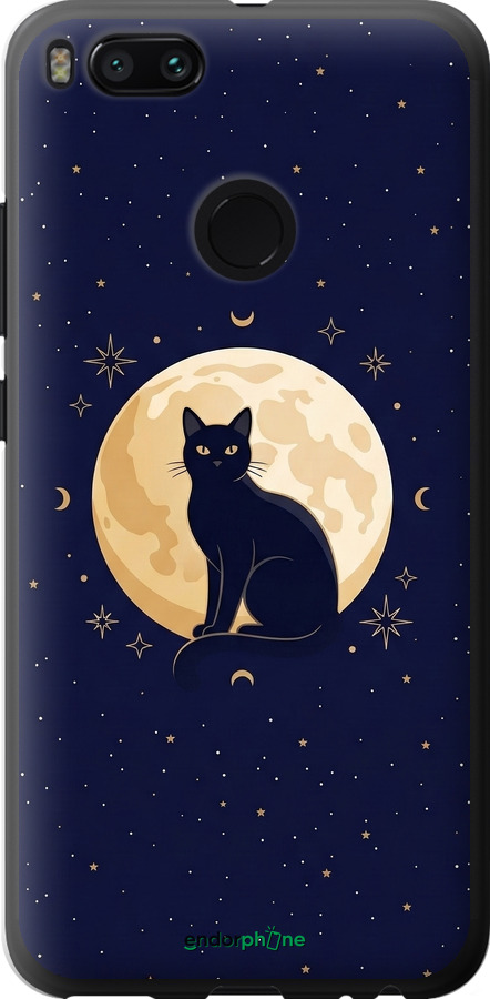 2D пластиковый чехол Cute Cat Celestial/Witchy для Xiaomi Mi A1 - 6787t-1132 изображение 