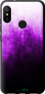 TPU чехол Абстрактная композиция в фиолетовых тонах для Xiaomi Redmi 6 Pro - 6478b-1595 изображение 