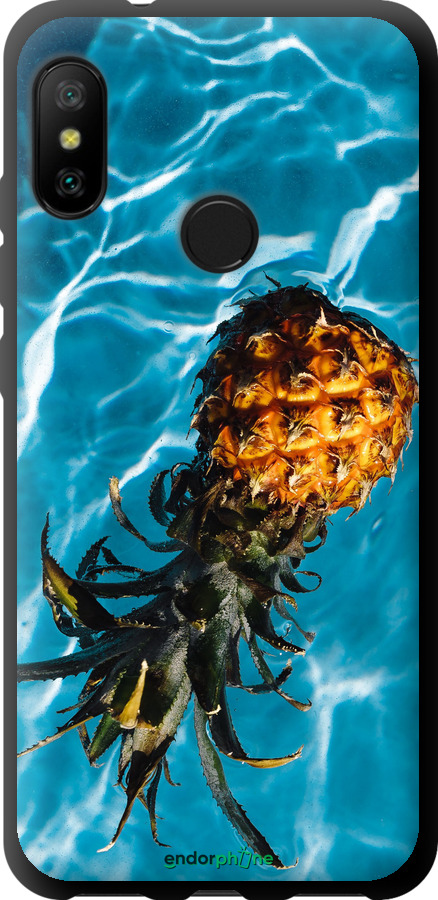 TPU чехол Ананас на воді для Xiaomi Redmi 6 Pro - 4384b-1595 изображение 