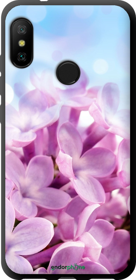 

TPU чохол "Бузок" для Xiaomi Redmi 6 Pro, Рожевий