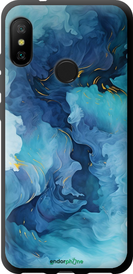 TPU чехол Акварель для Xiaomi Redmi 6 Pro - 6320b-1595 изображение 
