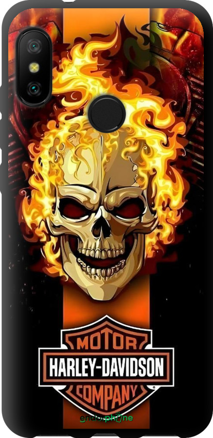 TPU чехол Харлей девидсон для Xiaomi Redmi 6 Pro - 6370b-1595 изображение 