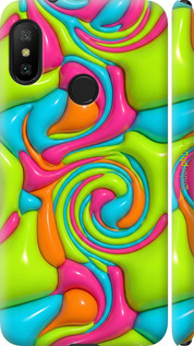 3D пластиковий матовий чехол Y2K Jelly Dream для Xiaomi Mi A2 Lite - 6780m-1522 изображение 