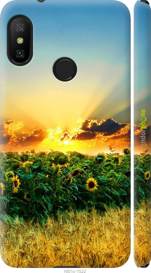 

3D пластиковий матовий чохол "Україна" для Xiaomi Redmi 6 Pro