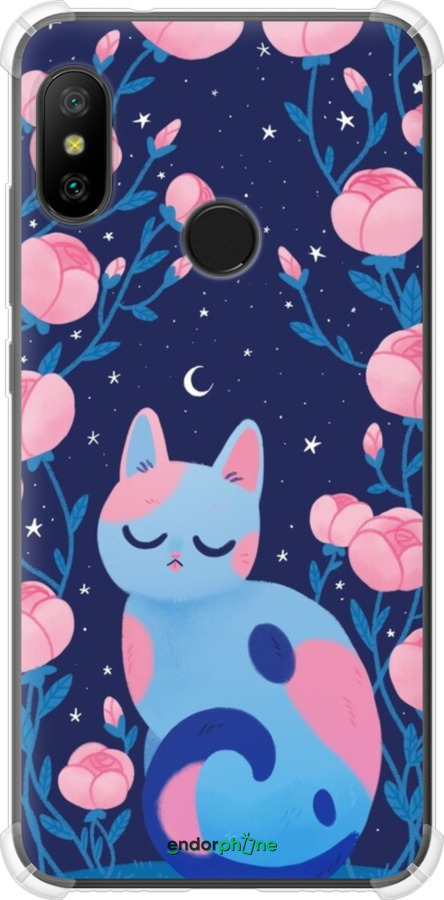 Силикон с усиленными углами чехол № 5409 для Xiaomi Mi A2 Lite - 5409sp-1522 изображение 