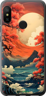 2D пластиковый чехол Природа японии для Xiaomi Mi A2 Lite - 6327t-1522 изображение 