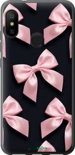 2D пластиковый чехол Coquette Ribbons Dark Coquette для Xiaomi Redmi 6 Pro - 6767t-1595 изображение 