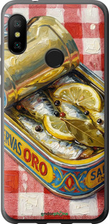 2D пластиковый чехол Vintage Sardine Tin Phone для Xiaomi Mi A2 Lite - 6772t-1522 изображение 