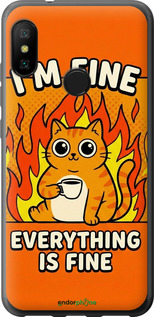 2D пластиковый чехол 'Funny Cat' для Xiaomi Mi A2 Lite изображение 11