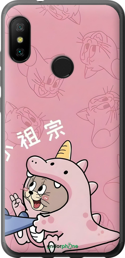 2D пластиковий чехол Том і джеррі 2 для Xiaomi Mi A2 Lite - 6359t-1522 изображение 