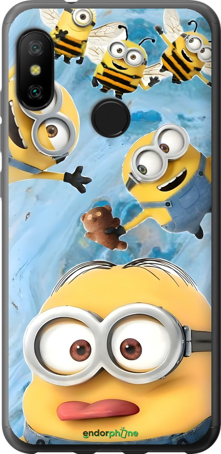 2D пластиковый чехол Миньоны для Xiaomi Mi A2 Lite - 6386t-1522 изображение 