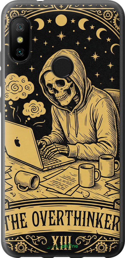 2D пластиковый чехол The Overthinker для Xiaomi Mi A2 Lite - 6774t-1522 изображение 