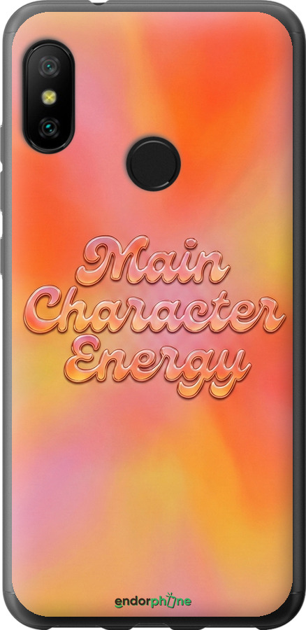2D пластиковый чехол Aura Gradient Main Character Energy Aesthetic Y2K для Xiaomi Redmi 6 Pro - 6783t-1595 изображение 