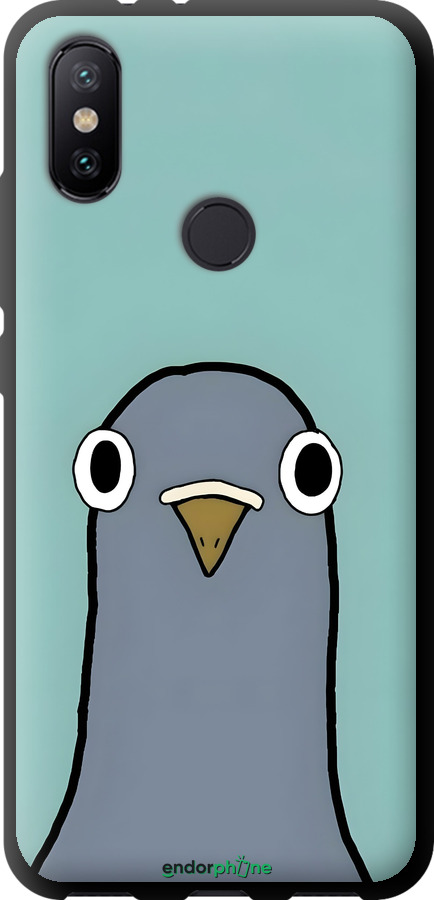 TPU чехол Голубь для Xiaomi Mi A2 - 6388b-1481 изображение 