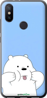 Силиконовый чехол Милый мишка для Xiaomi Mi A2 - 6357u-1481 изображение 