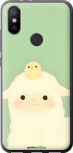 2D пластиковый чехол Барашек и ципленок для Xiaomi Mi A2 - 6369t-1481 изображение 