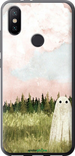 2D пластиковый чехол Привидение для Xiaomi Mi A2 - 6401t-1481 изображение 