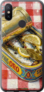 Силиконовый чехол Vintage Sardine Tin Phone для Xiaomi Mi A2 - 6772u-1481 изображение 