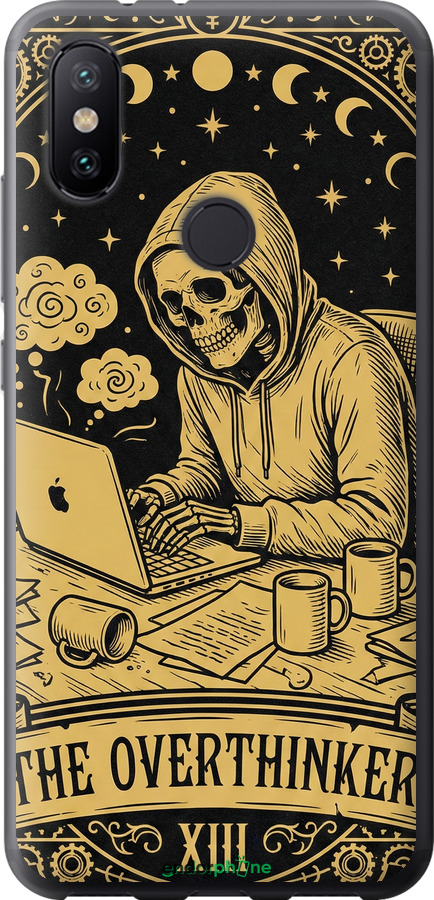 Силиконовый чехол The Overthinker для Xiaomi Mi A2 - 6774u-1481 изображение 